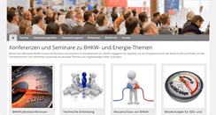 Desktop Screenshot of bhkw-konferenz.de